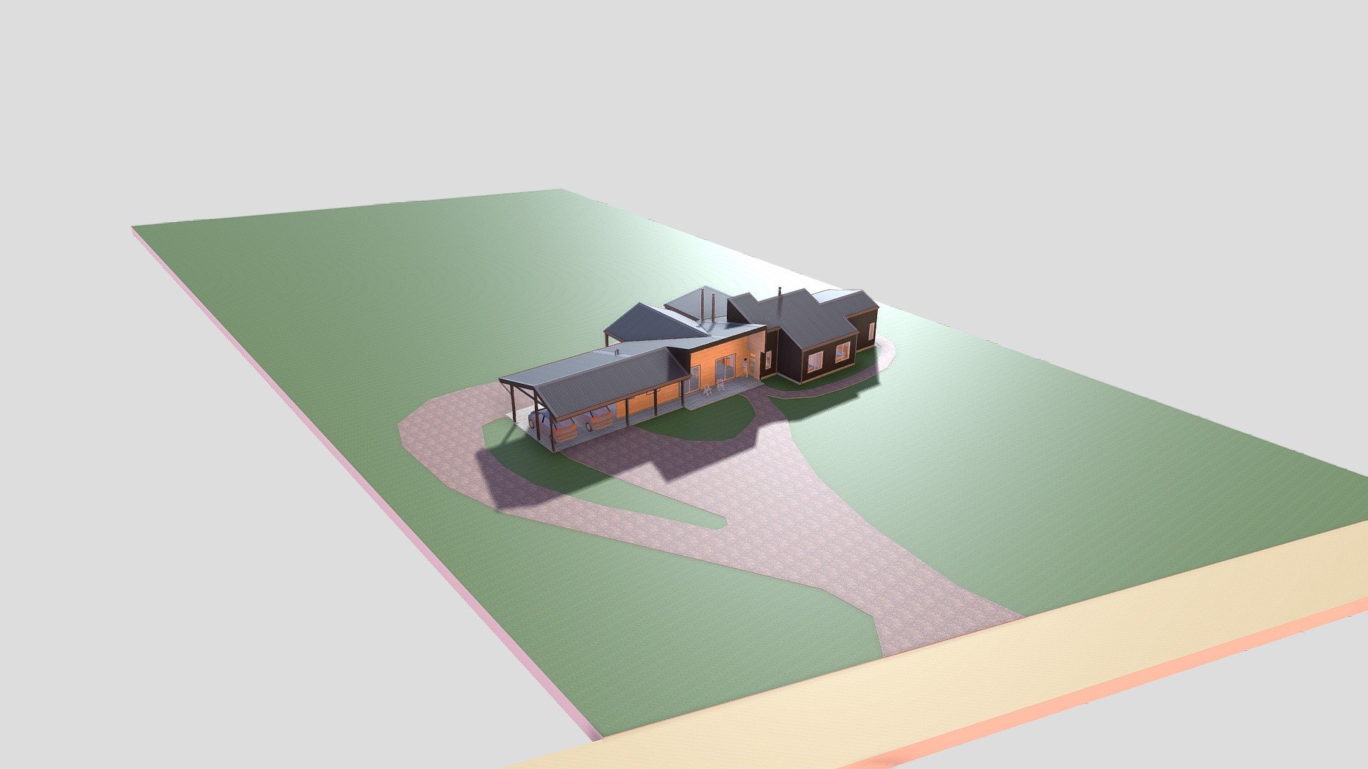 CASA PATAGONIA, VALDIVIA, CHILE — Sketchfab embed 3D viewer