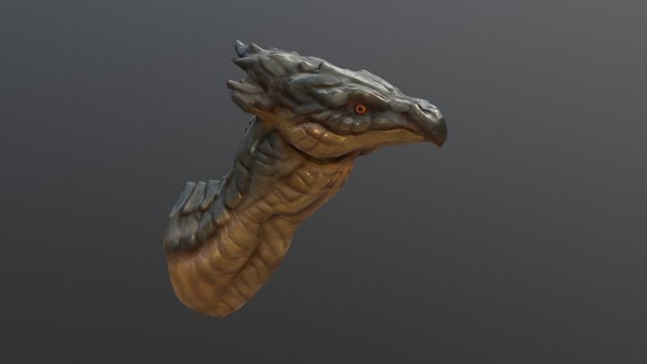 DragonTest 3D Model