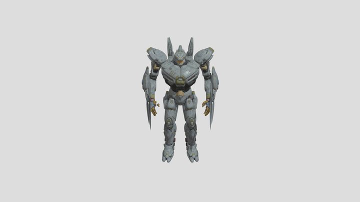 striker eureka pacific rim 3D Model