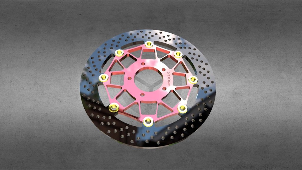 1/2 200mm brake disc
