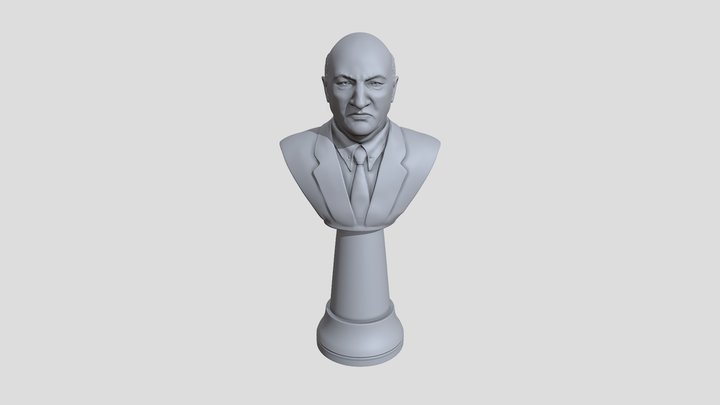 Kevin O'leary 3D Model