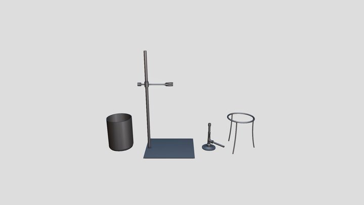 Chemistry: Lab Apparatus and Equipments 3D Model