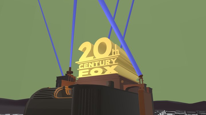 20th Century Fox Logo 1994 Remake V9 – Free 3D Model STL