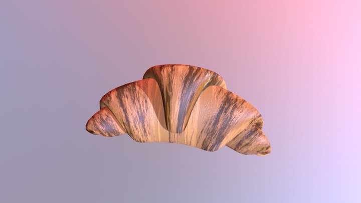 Croissant 3D Model