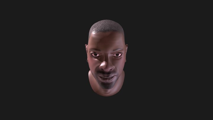 Will Smith Head Bust 3D Model