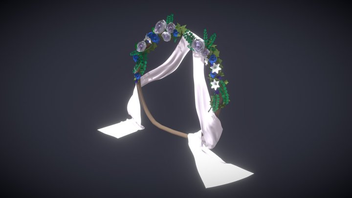20220518 Wedding Arch 3D Model