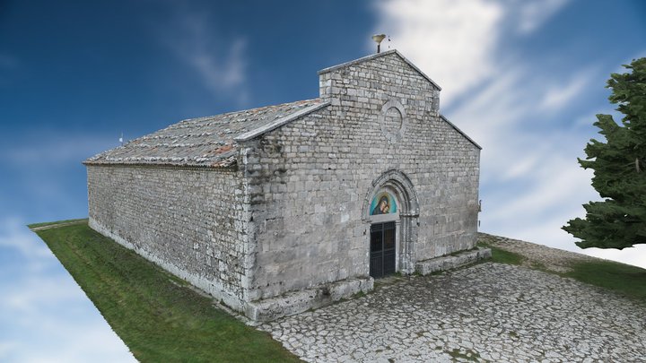 Chiesa Santa Maria a Monte | Cercemaggiore 3D Model