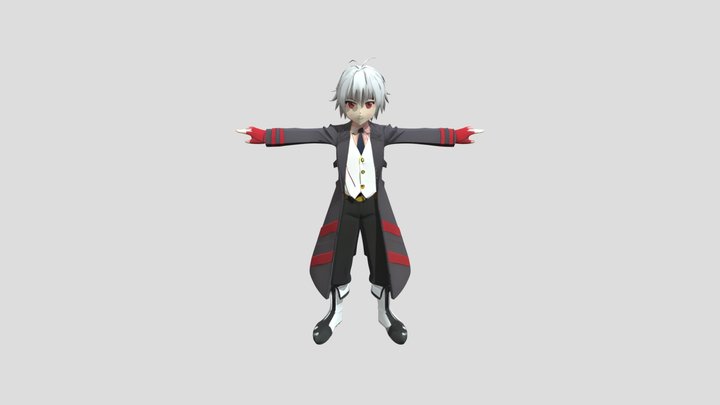Shu kurenai (Beyblade bust 3D Model