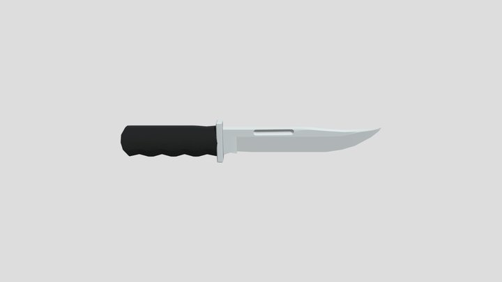 Knife 3D Model
