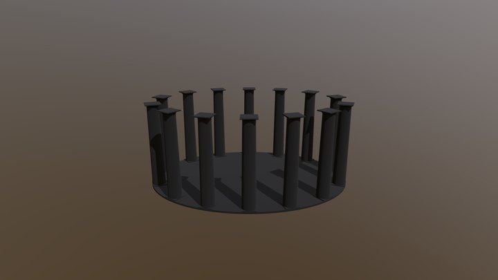 Forum V4 obj 3D Model