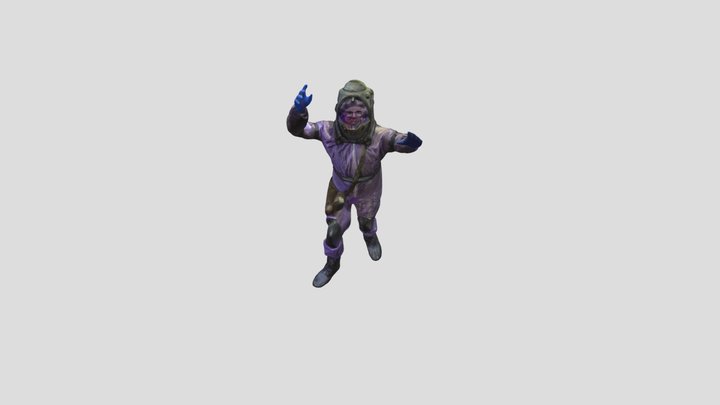 Treading Water 3D Model