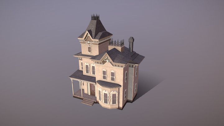 Victorian House 3D Model