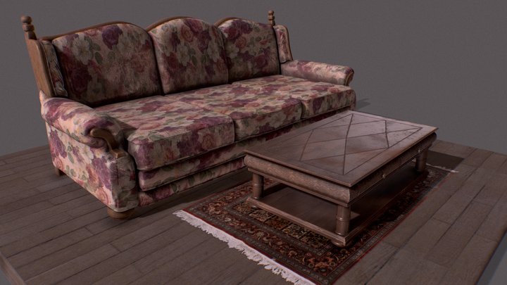 The Old Residents' Props 3D Model