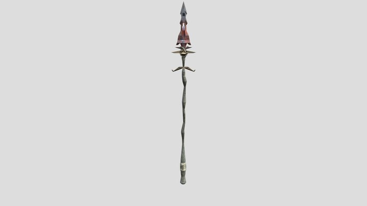 spear for submissive nhoes 3D Model