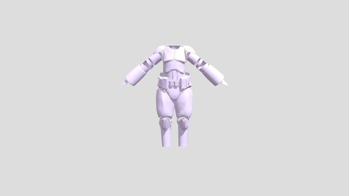 Clone Trooper Rantichi 3D Model