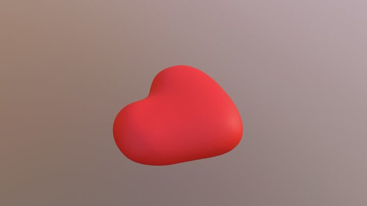 EDGE HEART 3D Model
