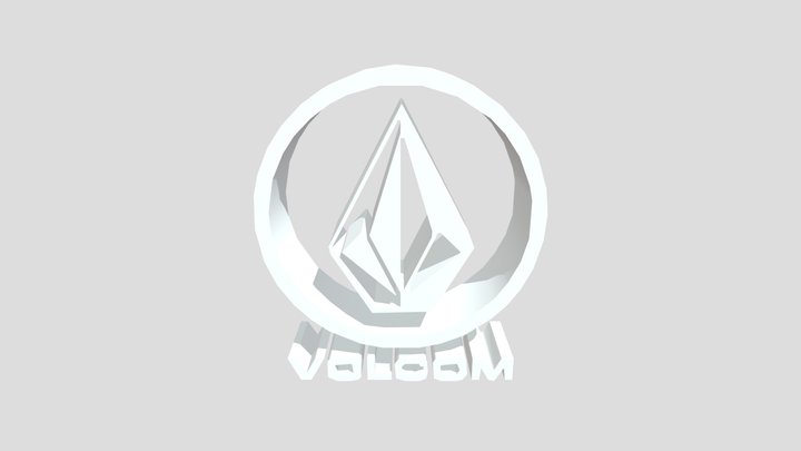 Logo-volcom 3D Model