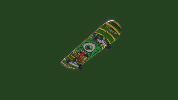 skate daren 3D Model