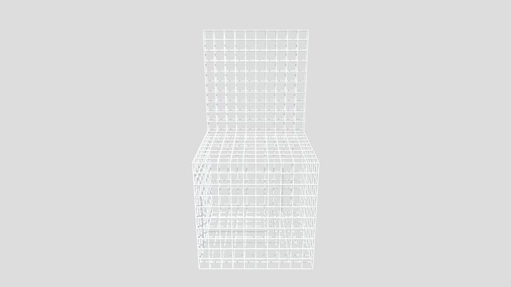Gradient Chair by Virgil Abloh 3D Model