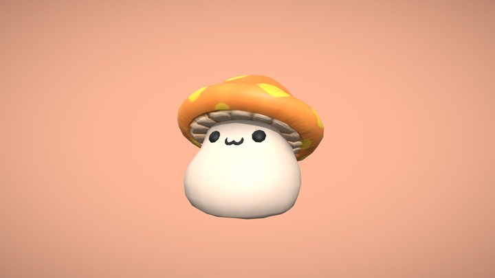 Orange Mushroom | MapleStory 3D Model