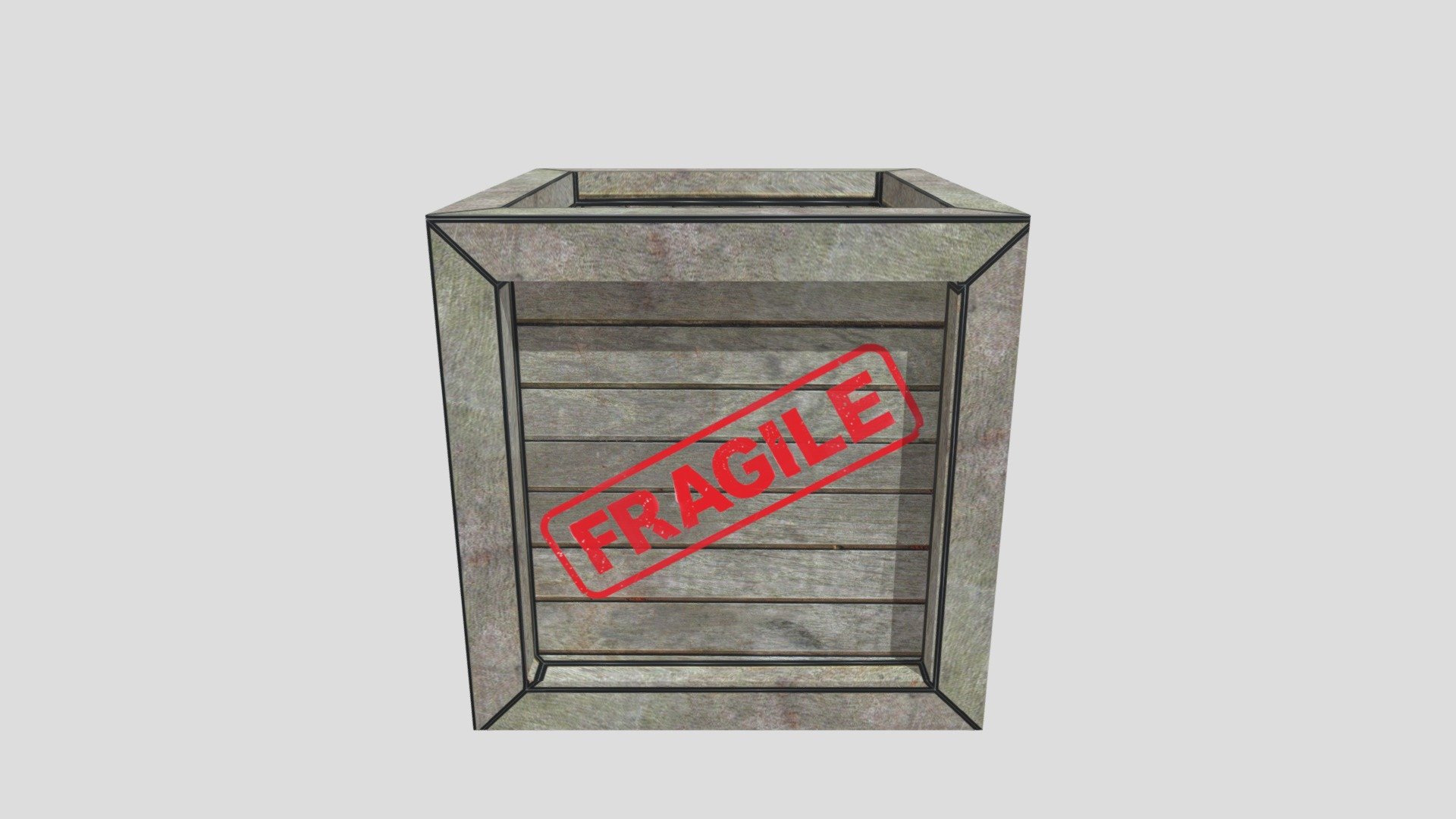 Wooden Crate