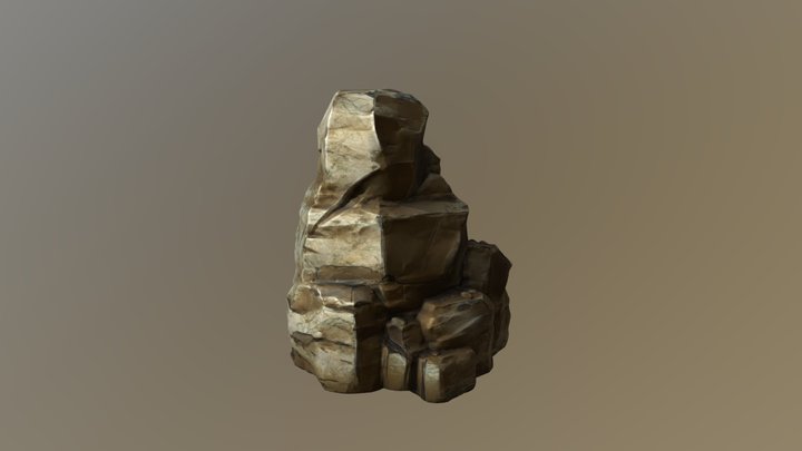 Stone01 3D Model