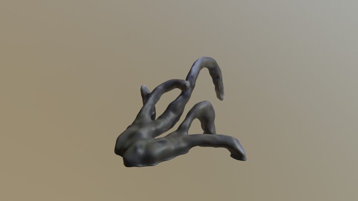 RYAN Lovecraft Sculpture 3D Model