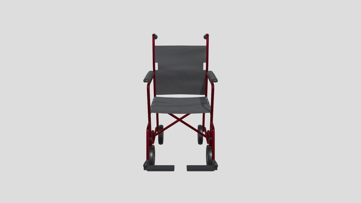 Medical Wheel Chair 3D Model