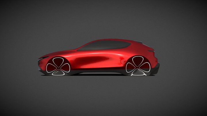 Mazda Concept 3D Model