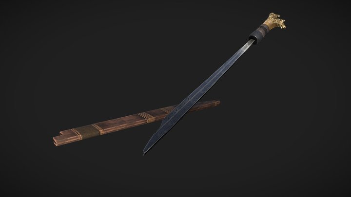Mandau 3D Model