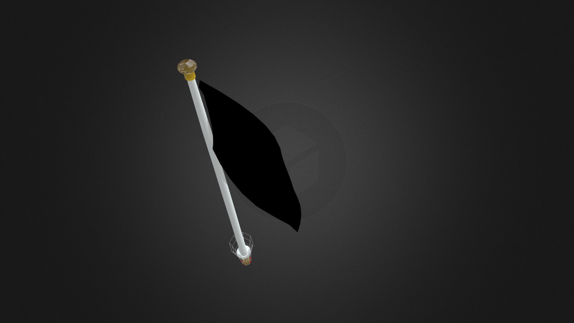 Sarawak "Ibu Pertiwi" Flagpole - Download Free 3D model by Hornbill