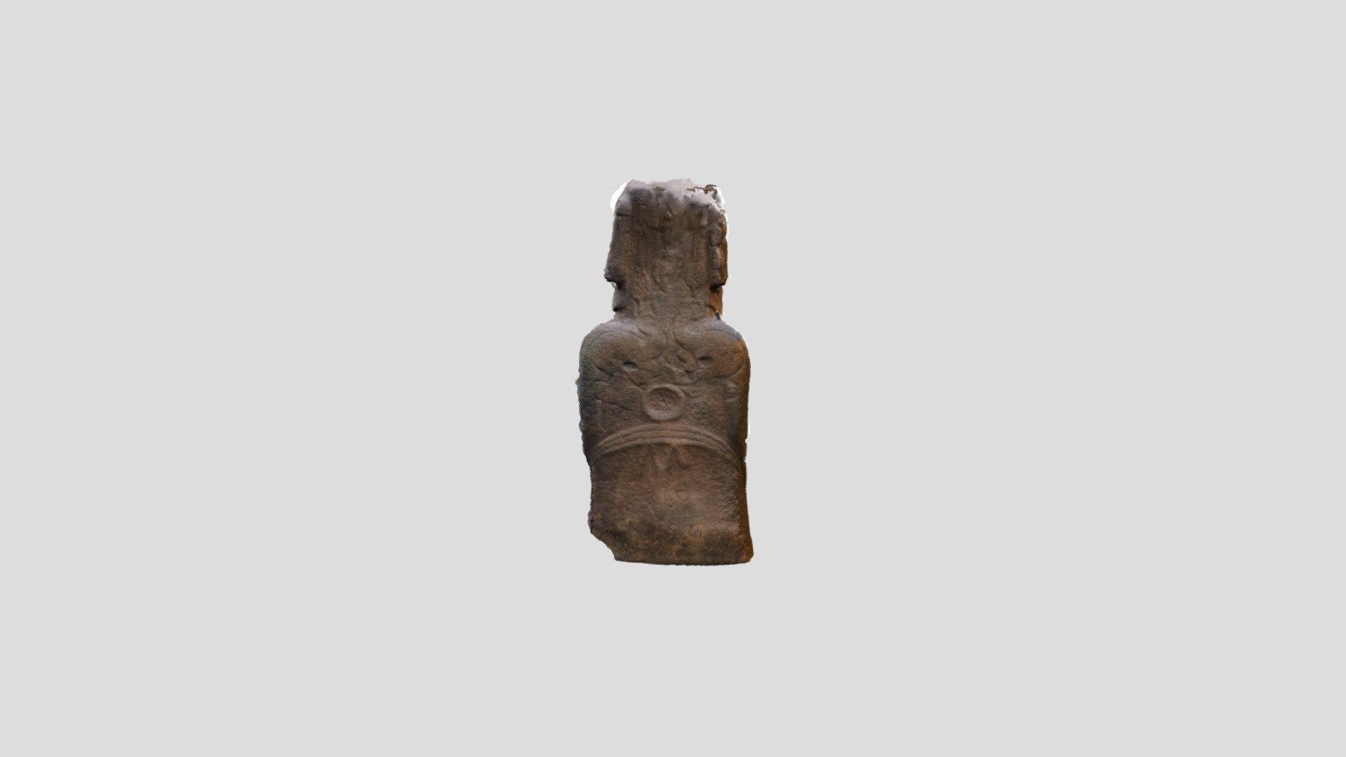 Back of Hoa Hakananai'a
