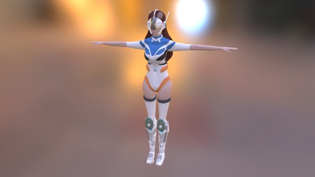 MODEL----paint by CHI 3D Model