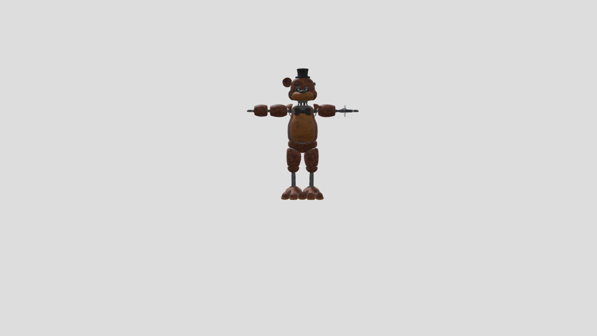 Ignited Freddy Fazbear Download Free 3d Model By Dwall8611 D5fbdaa Sketchfab 1199