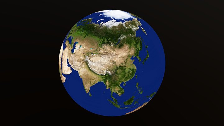 Earth-Day-8K 3D Model