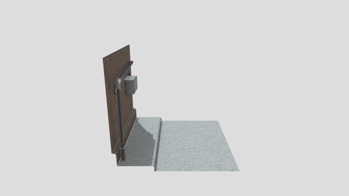 Alley 3D Model