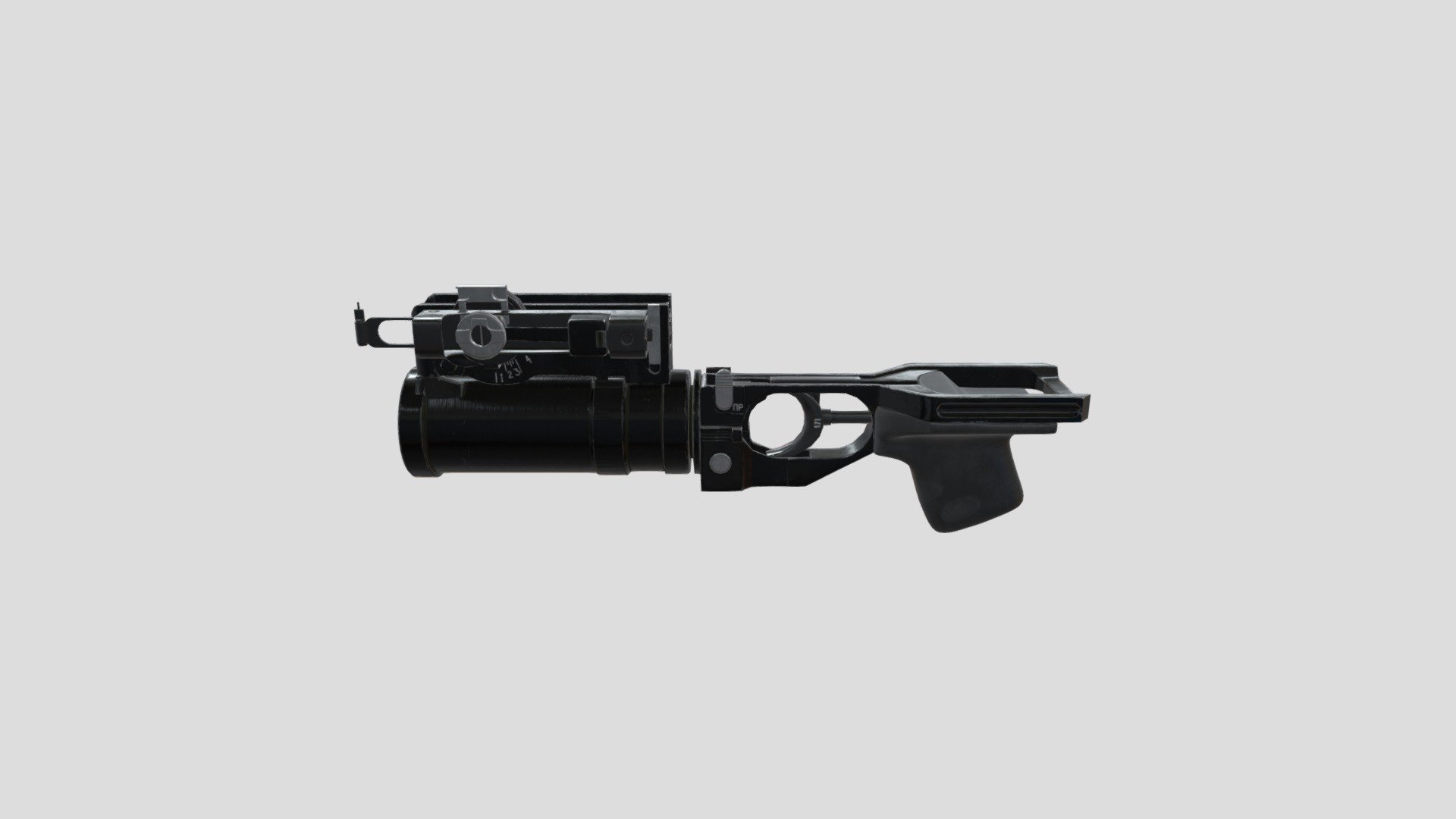 旧ソ連製　GP-25向けAKスケルトンストック用リコイルパッド(実物) ロシア実物 AK ストックリコイルパッド - メルカリ