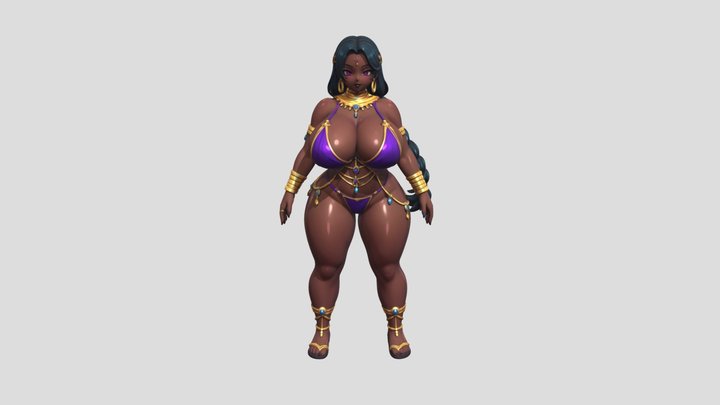 indian woman – Modello 3D gratuito STL
