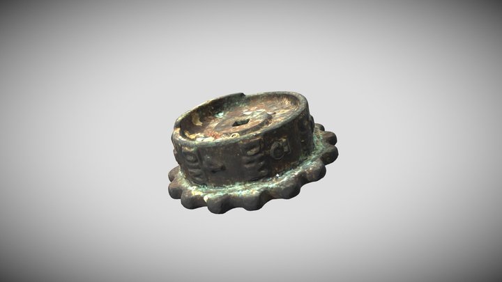 Izzy - Metal Fitting 3D Model