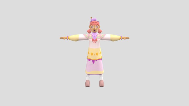 Decora Girls - Amelia 3D Model