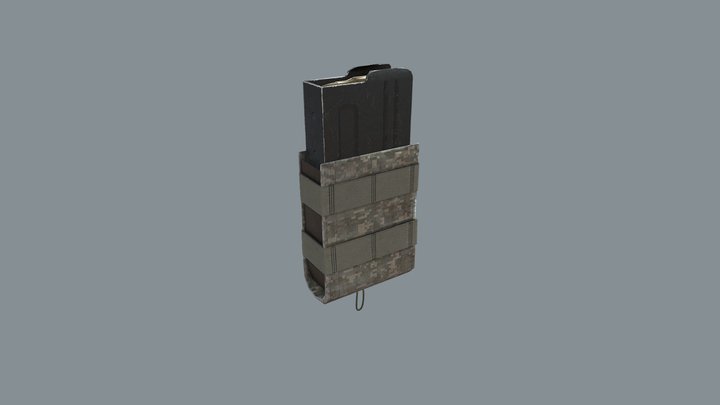 Tactical Ammobag 3D Model
