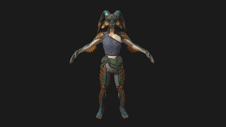 Avrae - The Sunbringer 3D Model