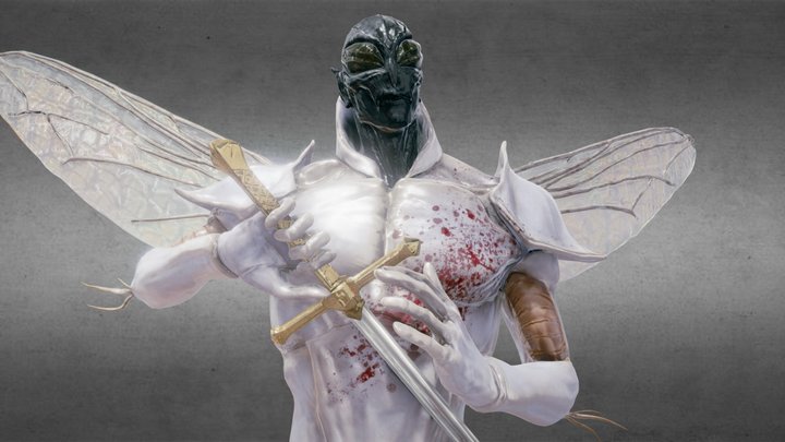 When noble blood has turned to poison 3D Model