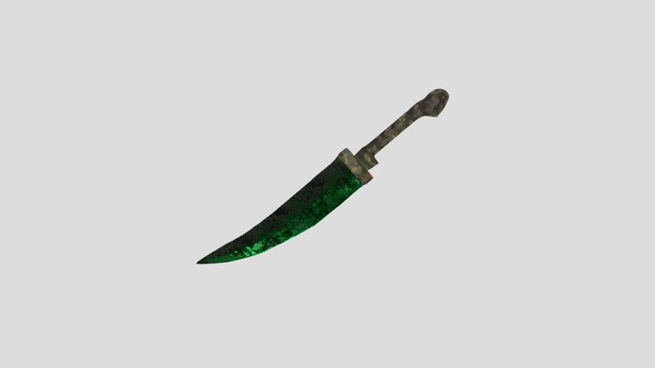 Voodoo Dagger 3D Model