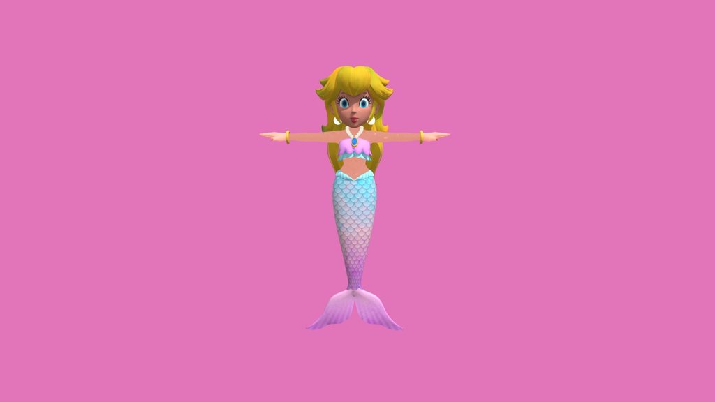 Fixing Mermaid Peach a bit
