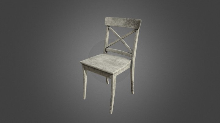Country style chair 3D Model