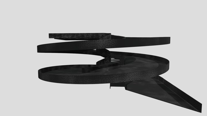 Rampa caracol 3D Model
