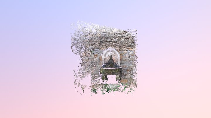 Élément de décor du lavoir du Paradou 3D Model