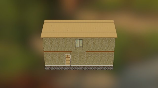 Дом4 3D Model