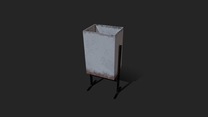 Trash can 3D Model